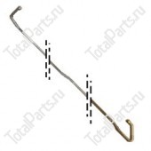 SIZE 2*M24*1.5*4250 ТРУБКА ГИДРАВЛИКИ