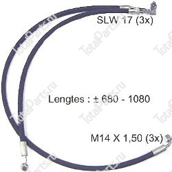 JUNGHEINRICH (AMEISE) 50056901 ГИДРАВЛИЧЕСКИЙ ШЛАНГ