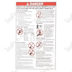 EPW 1DC08885 НАКЛЕЙКА