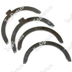 ENGINE PARTS TVH (H50-NUMBERS) AL058002STD ПОЛУКОЛЬЦА ОСЕВОГО СМЕЩЕНИЯ КОЛЕНВАЛА STD 4P
