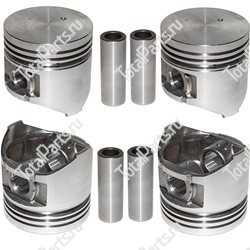 TOTALPARTS 000006981 ПОРШЕНЬ 0.50 (КОМПЛЕКТ НА ДВC)