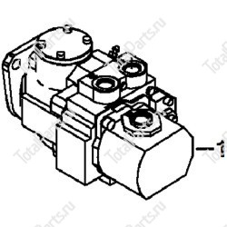 KEY NUMBER PM10V00013F1 ГИДРАВЛИЧЕСКИЙ НАСОС