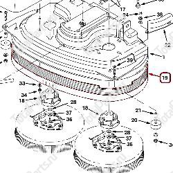TENNANT 222432 ЮБКА ЩЕТОЧНОГО УЗЛА