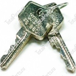 KEY NUMBER PD00014117 КЛЮЧ ЗАМКА ЗАЖИГАНИЯ