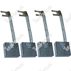 SIZE 4x4xNOx10x25x25.2 КОМПЛЕКТ ЭЛЕКТРОЩЕТОК / QUALITY 5246