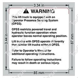 EPW 1DC00271 НАКЛЕЙКА