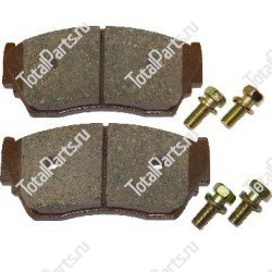 NICHIYU-NYK 7000014780 КОМПЛЕКТ ТОРМОЗНЫХ КОЛОДОК