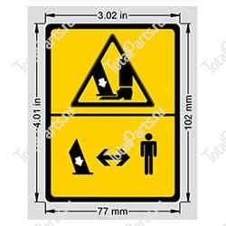 EPW 1DC50106 НАКЛЕЙКА