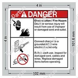 EPW 1DC38235 НАКЛЕЙКА