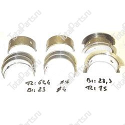 MITSUBISHI MD130340 ВКЛАДЫШ КОЛЕНВАЛА 0,25