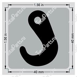 KEY NUMBER PD00194509 НАКЛЕЙКА