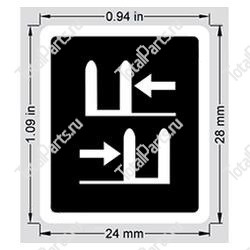 TOTALSOURCE 17485235 НАКЛЕЙКА
