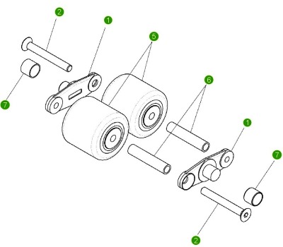 КАТАЛОГ ПОДБОРА ЗАПЧАСТЕЙ И КОЛЁС НА ШТАБЕЛЕРЫ STILL EGV-14 / STILL EGV-16 СЕРИЙ 0248/0250/0276/0277 | РОЛИКИ, КОЛЁСА И ЗАПЧАСТИ ДЛЯ ШТАБЕЛЁРОВ ШТИЛЛ EGV14 / EGV16 STILL 71 0248/71 0250/71 0276/71 0277 -> ТАНДЕМ / СДВОЕННЫЕ РОЛИКИ (АНТИСТАТИК) | TANDEM ROLLER (VULKOLLAN - ANTISTATIC) FOR STACKERS STILL EGV-14/16 0248/0250/0276/0277 STILL FORKLIFT SPAREPARTS MANUAL | Колеса и ролики для штабелера Still. Полиуретановые колеса на электроштабелеры Штиль купить можно всегда у нас на выгодных условиях!