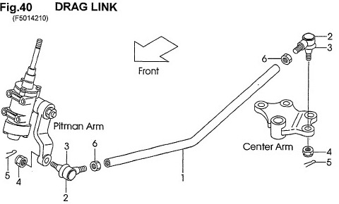 tcm_fd10c19-fd18t19_drag_link | КАТАЛОГ ЗАПЧАСТЕЙ РУЛЕВОГО УПРАВЛЕНИЯ ДЛЯ ПОГРУЗЧИКОВ TCM FD10T19 / TCM FD10C19 / TCM FD15T19 / TCM FD15C19 / TCM FD18T19 / TCM FD18C19