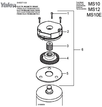 ЭЛЕКТРОМАГНИТЫЙ ТОРМОЗYALE MS10 / YALE MS10E / YALE MS12 -> КАТАЛОГ ПОДБОРА ЗАПЧАСТЕЙ НА СКЛАДСКУЮ ТЕХНИКУ ЯЛЕ - КАТАЛОГ ЗАПЧАСТЕЙ ДЛЯ ШТАБЕЛЕРАYALE MS10 / YALE MS10E / YALE MS12 | ЗАПЧАСТИ ДЛЯ САМОХОДНОГО ШТАБЕЛЁРА YALE (ЯЛЕ) YALE MS10 / YALE MS10E / YALE MS12 СЕРИЙ B846X01500W / B845X01500C | Запчасти на штабелер Яле подобрать в Москве — Запчасти для штабелеров - Запчасти, ролики и колёса для сервисного обслуживания складской техники