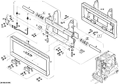 Linde forklift sideshift for standard mast | Каталог запчастей на погрузчики и складскую технику Linde | Запчасти на погрузчики Линде со склада в Москве купить дёшево! | Запчасти на погрузчик линда — все запчасти по запросу "запчасти на погрузчик линда"