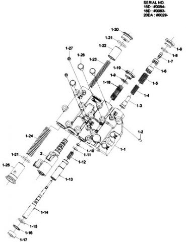 4120 CONTROL VALVE ASSY (NEW) HYUNDAI 15D-7E FORKLIFT SPAREPARTS CATALOGUE | КАТАЛОГ ЗАПЧАСТЕЙ НА ПОГРУЗЧИКИ HYUNDAI 15D-7E / 18D-7E / 20D-7E / 20DA-7E | Запчасти для вилочных погрузчиков Хундаи – Доставка по Москве и России | Запчасти Hyundai для вилочных погрузчиков и складской техники | Запчасти для погрузчиков хундай, вилочных погрузчиков - самые низкие цены в Москве