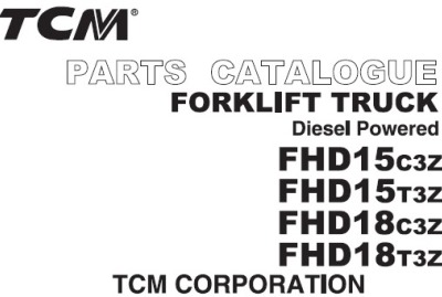 Tcm fhd15/18t3z / Tcm fhd15/18c3z parts catalogue forklift truck | Каталог запчастей на погрузчики TCM FHD15C3Z / TCM FHD15T3Z / TCM FHD18C3Z / TCM FHD18T3Z | Продаём шины для погрузчиков, расходные материалы и запчасти для погрузчиков TCM