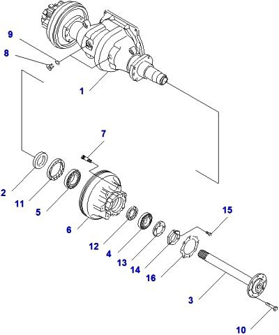 DRIVE AXLE (HOUSING AND HUB) FD15T-20 KOMATSU FORKLIFT SPARE PARTS BOOK (CATALOGUE) - ВЕДУЩИЙ МОСТ ПОГРУЗЧИКОВ KOMATSU FG(D)15T-20 | КАТАЛОГ ЗАПЧАСТЕЙ ДЛЯ ПОГРУЗЧИКА KOMATSU FD15T-20 / KOMATSU FG15T-20 | запчасти коматсу на погрузчики - запчасти для вилочных погрузчиков komatsu, весь ассортимент в наличии и под заказ по низким ценам