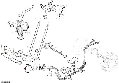 HYDROSTATIC STEERING WITH LINES FORKLIFT LINDE H25/30/35-02 393 | КАТАЛОГ ЗАПЧАСТЕЙ ДЛЯ ПОГРУЗЧИКОВ LINDE H25/30/35 393-02 | Предлагаем запасные части для автопогрузчиков Linde (Линда) | Самые низкие цены на запчасти для автопогрузчиков Linde (Линдэ) в Москве в ТоталПартс.ру