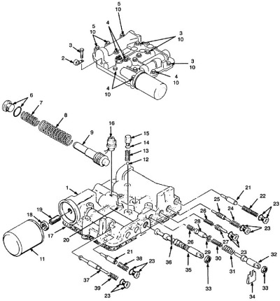 HYSTER H3.50 G005 FORKLIFT SPAREPARTS CATALOG, HYSTER H4.00 G005 FORKLIFT SPAREPARTS CATALOGUE, HYSTER H4.50XL G005 FORKLIFT SPAREPARTS MANUAL, HYSTER H5.00XL G005 FORKLIFT SPARE PARTS LIST -> TRANSMISSION CONTROL VALVE POWERSHIFT WITH FORWARD/REVERSE LEVER | КЛАПАН УПРАВЛЕНИЯ ТРАНСМИССИЕЙ (ПЕРЕКЛЮЧЕНИЕ ПОДАЧИ) С ПЕРЕКЛЮЧЕНИЕМ ПЕРЕДАЧИ ВПЕРЕД / НАЗАД -> БЕСПЛАТНЫЙ КАТАЛОГ ПОДБОРА ЗАПЧАСТЕЙ НА ПОГРУЗЧИКИ HYSTER H3.50-5.00XL G005 | Запчасти на погрузчик – Запчасти для погрузчиков HYSTER На выгодных условиях поставки