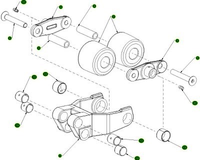 ТАНДЕМ / СДВОЕННЫЕ РОЛИКИ (ВУЛКОЛАН - БАЗОВЫЙ ПОДЪЁМ) С 10.12.2009->БЕСПЛАТНЫЙ КАТАЛОГ ЗАПЧАСТЕЙ И КОЛЁС НА ШТАБЕЛЕРЫ STILL EGV-14 / STILL EGV-16 СЕРИЙ 0248/0250/0276/0277 | РОЛИКИ, КОЛЁСА И ЗАПЧАСТИ ДЛЯ ШТАБЕЛЁРОВ ШТИЛЛ EGV14 / EGV16 STILL 71 0248/71 0250/71 0276/71 0277 | TANDEM ROLLER (VULKOLLAN - BASIC LIFT) 10.12.2009-> SPAREPARTS CATALOG STILL EGV14 / STILL EGV16 71 0248/71 0250/71 0276/71 0277 | Запчасти для погрузочной техники STILL - Запчасти для складской техники и погрузчиков в Москве
