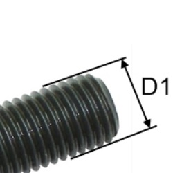 МЕТРИЧЕСКИЙ ДИАМЕТР РЕЗЬБЫ (ММ) / Metric diameter of the thread D1-M (mm)