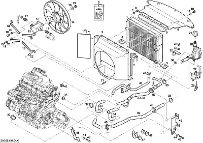 01/08A COOLING SYSTEM VERSION DIESEL H2X393W01906 |=>| 11/2009 LINDE FORKLIFT SPARE PARTS BOOK | СИСТЕМА ОХЛАЖДЕНИЯ СИСТЕМА ОХЛАЖДЕНИЯ ПОГРУЗЧИКА LINDE С ДИЗЕЛЬНЫМ ДВИГАТЕЛЕМ С СЕРИЙНОГО НОМЕРА H2X393W01906 ПО 11/2009 | КАТАЛОГ ПОДБОРА ЗАПЧАСТЕЙ ДЛЯ ПОГРУЗЧИКОВ LINDE H25D-01 / LINDE H30D-01 /LINDE H35D-01 393 СЕРИИ | Запчасти на вилочный погрузчик цена, где купить Linde