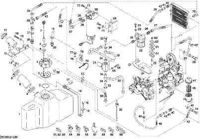 КАТАЛОГ ЗАПЧАСТЕЙ НА ПОГРУЗЧИК LINDE H50D, H50T, H50V, H60T, H60V, H70D, H70T, H70V, H80D, H80T-03 353 СЕРИЯ | 01 POWER UNIT: ENGINE->01/08 FUEL SYSTEM DIESEL ENGINE LINDE FORKLIFT SPARE PARTS CATALOGUE FREE | запчасти на вилочный погрузчик — купить по низкой цене со склада в Москве