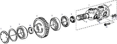 КАТАЛОГ ЗАПЧАСТЕЙ ДЛЯ ПОГРУЗЧИКОВ ДЭУ-ДУСАН D20S-3 / D25S-3 / D30S-3 СЕРИЙ FK/GP => УЗЕЛ КОРОБКИ ПЕРЕДАЧ (ВЫХОДНОЙ ВАЛ), ЧАСТЬ 3 ИЗ 4 | DAEWOO-DOOSAN FORKLIFT SPARE PARTS MANUAL => TRANSMISSION ASS'Y (OUTPUT SHAFT) PART 3 OF 4 | Продаём шины и запчасти для погрузчиков по выгодным ценам. Каталог запчастей на вилочный погрузчик. Звоните! Качество. Большой склад запчастей в наличии. Полный ассортимент запчастей для погрузчиков Daewoo Doosan + шины и пресс для монтажа шин погрузчика