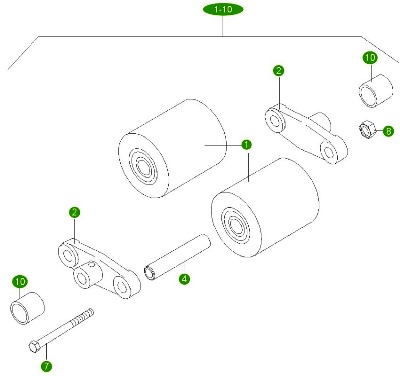 ТАНДЕМ / СДВОЕННЫЕ РОЛИКИ (ВУЛКОЛАН ИНОКС) ->09.12.2009 -> КАТАЛОГ ЗАПЧАСТЕЙ И КОЛЁС НА ШТАБЕЛЕРЫ STILL EGV-14 / STILL EGV-16 СЕРИЙ 0248/0250/0276/0277 | РОЛИКИ, КОЛЁСА И ЗАПЧАСТИ ДЛЯ ШТАБЕЛЁРОВ ШТИЛЛ EGV14 / EGV16 STILL 71 0248/71 0250/71 0276/71 0277 | Запасные части для самоходных штабелеров Still + Ролики, Колёса ведущие и опорные, Запчасти для штабелеров Still с доставкой в г. Москва