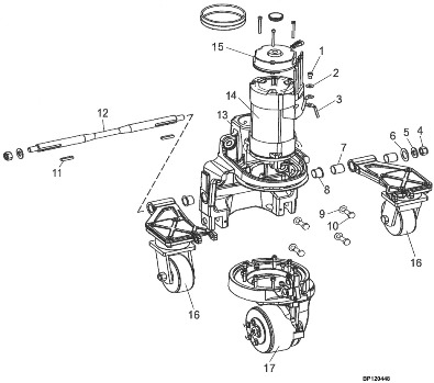 КАТАЛОГ ЗАПЧАСТЕЙ НА ЭЛЕКТРОТЕЛЕЖКУ YALE MP20XV A979 - СУППОРТЫ ПЕРЕВОЗЧИКА ПАЛЛЕТ YALE MP20XV SER. A979 | SUPPORTS (FIGURE 1-6) YALE A979 MP20XV Pallet Truck | Запчасти для погрузчиков YALE (Яле) и запасные части для складской техники Yale