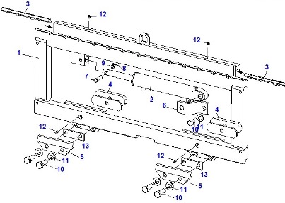 КАТАЛОГ ПОДБОРА ЗАПЧАСТЕЙ НА ПОГРУЗЧИКИ DOOSAN-DAEWOO СЕРИЙ QC/QD/QE/FDA04/FDA05/FDA06/FDA07/FDA08 - КАРЕТКА БОКОВОГО СМЕЩЕНИЯ DAEWOO D20/25/30/33S5 SER: QC/QD/QE/FDA04/FDA05/FDA06/FDA07/FDA08 | Side Shifter Gp 3.0/3.5 ton Pad spareparts manual | Запчасти для погрузчика Daewoo (Дэу) по выгодным ценам со склада в Москве доставкой по РФ