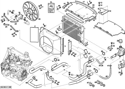 LINDE MATERIAL HANDLING SERVICE GUIDE -> 01/09A COOLING SYSTEM VERSION LPG 12/2009 |=> (LINDE SPARE PARTS MANUAL FORKLIFT) | СИСТЕМА ОХЛАЖДЕНИЯ (ГАЗОВАЯ ВЕРСИЯ ПОСЛЕ 12/2009 |=>) - КАТАЛОГ ЗАПЧАСТЕЙ НА ПОГРУЗЧИКИ LINDE H25-01 393 / LINDE H30-01 393 / LINDE H35-01 393 | Запчасти для погрузчиков LINDE (Линде) - Широкий ассортимент запчастей для погрузчиков и другой спецтехники Линда