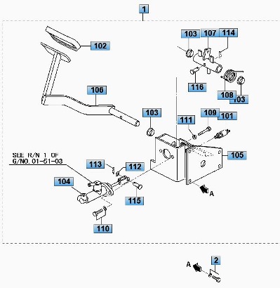 DRIVING CONTROL MITSUBISHI EFB10 - MITSUBISHI EFB18 FORKLIFT SPARE PARTS CATALOG | КАТАЛОГ ЗАПЧАСТЕЙ НА ЭЛЕКТРОПОГРУЗЧИКИ MITSUBISHI FB10/18 СЕРИЙ EFB -> КОНТРОЛЬ ВОЖДЕНИЯ | Купить запчасти для вилочных погрузчиков Митцубиши – Тоталпартс.ру