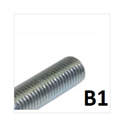 Type of bolt end B1