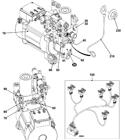 ГИДРАВЛИЧЕСКИЙ НАСОС (GEARPUMP) насос гидравлический на погрузчик Jungheinrich EFG 316