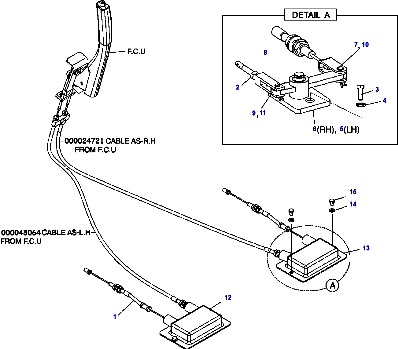 BRAKING SYSTEM - CONTROL GP - PARKING BRAKE DAEWOO-DOOSAN B15/20T-5 FORKLIFT SPARE PARTS CATALOG | ТОРМОЗНАЯ СИСТЕМА ПОГРУЗЧИКОВ DAEWOO-DOOSAN B15T-5 / B18T-5 / B20T-5 СЕРИЙ H7 / H8 / H9 / HA / HB / HC | Запчасти для погрузчиков daewoo - doosan в Москве | запчасти для погрузчиков Дэу-Дусан по приемлемым ценам