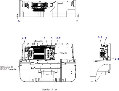 СИСТЕМА ОХЛАЖДЕНИЯ ЭЛЕКТРОННЫХ БЛОКОВ ПОГРУЗЧИКОВ DAEWOO-DOOSAN B16X-5 / B18X-5 / B20X-5 | Запчасти погрузчиков daewoo! Запчасти DOOSAN в НАЛИЧИИ! Низкие цены! | Запчасти для погрузчиков Дэу – Большой ассортимент запчастей дусан в наличии!