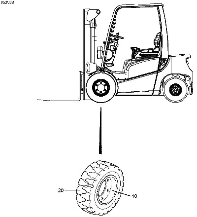 Каталог подбора запчастей и шин для погрузчиков Jungheinrich dfg-430s бесплатно на сайте TotalParts.ru -> Колеса / Оси -> Передние колёса | Качественные и недорогие запчасти на погрузчики Юнгхайнрих + качественные запчасти европейских брендов | Продажа запчастей для складкой и погрузочной техники Юнграндрик