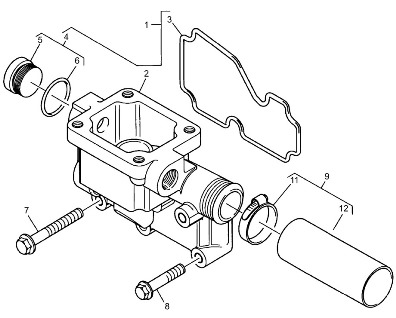 КАТАЛОГ ЗАПЧАСТЕЙ НА ДВИГАТЕЛЬ ПЕРКИНС 1004-42 | КОРПУС ТЕРМОСТАТА - 00/019 THERMOSTAT HOUSING U944648E => ДВИГАТЕЛЯ PERKINS 1004-42 | PERKINS 1004-42 ENGINE SPARE PARTS CATALOG FOR LINDE FORKLIFT | Запчасти для погрузчиков LINDE (Линде) - Spare parts for forklifts LINDE