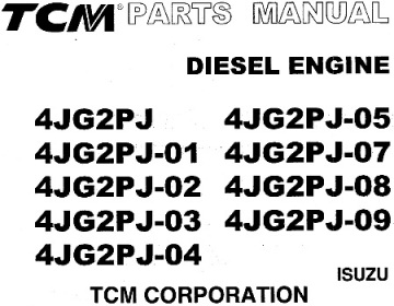 Isuzu 4jg2 spare parts manual (каталог запчастей двигателя Исузу 4JG2 - Isuzu) | Запчасти двигателя исузу 4jg2 - каталог запчастей в бесплатном доступе на сайте TotalParts.ru