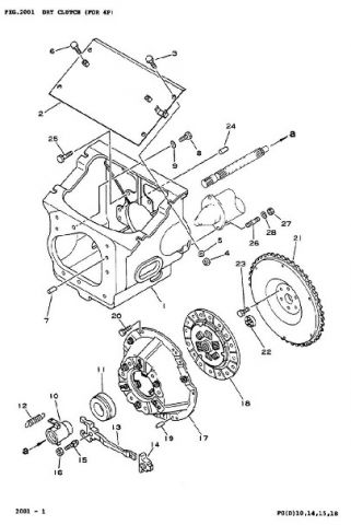 КАТАЛОГ ЗАПЧАСТЕЙ НА ПОГРУЗЧИКИ KOMATSU FG10-15, KOMATSU FG14-15, KOMATSU FG15-15, KOMATSU FG18-15, KOMATSU FG10D-15, KOMATSU FG14D-15, KOMATSU FG15D-15, KOMATSU FG18D-15, KOMATSU FG15HD-15, KOMATSU FG18HD-15, KOMATSU FD10-15, KOMATSU FD14-15, KOMATSU FD15-15, KOMATSU FD18-15, KOMATSU FD10D-15, KOMATSU FD14D-15, KOMATSU FD15D-15, KOMATSU FD18D-15, KOMATSU FD15HD-15, KOMATSU FD18HD-15, KOMATSU FG15S-15, KOMATSU FG18S-15 - МЕХАНИЧЕСКАЯ ТРАНСМИССИЯ (ДВИГАТЕЛЬ TOYOTA 4P) | DRY CLUTCH (FOR 4P) TOYOTA FORKLIFT SPARE PARTS MANUAL | Запчасти для погрузчиков Komatsu (Запчасти для вилочных погрузчиков KOMATSU) - www.TotalParts.ru имеет каталоги запасных частей погрузчиков с точной информацией о погрузчике и подбор запчастей на погрузчик и складскую технику Комацу