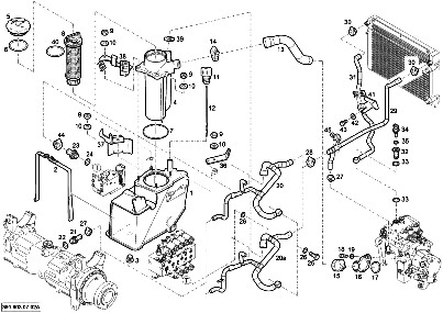 МАСЛЯНЫЙ БАК И ПРИНАДЛЕЖНОСТИ ДЛЯ ПОГРУЗЧИКОВ LINDE H14T 391-01 / LINDE H16T 391-01 / LINDE H18T 391-01 / LINDE H20T 391-01 | КАТАЛОГ ЗАПЧАСТЕЙ НА ПОГРУЗЧИКИ LINDE H14/16/1820T | полный ассортимент запчастей для погрузчиков LINDE