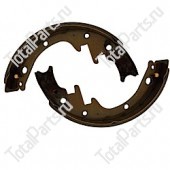 TOYOTA 044761004071 КОМПЛЕКТ ТОРМОЗНЫХ КОЛОДОК 2ШТ.