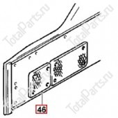 TOYOTA 851081542071 РЕЗИНОВАЯ НАКЛАДКА NO.2