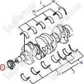 DAEWOO-DOOSAN A333084 ШКИВ КОЛЕНВАЛА