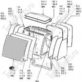 JUNGHEINRICH (AMEISE) 50466903 ЛОБОВОЕ СТЕКЛО ИЗ ОРГСТЕКЛА
