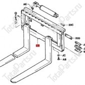 TOYOTA 821011542071 КАРЕТКА СМЕЩЕНИЯ