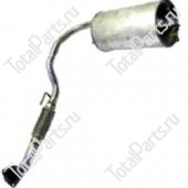 TOYOTA 175072336071 ГЛУШИТЕЛЬ В СБОРЕ | ЗАПЧАСТИ ДЛЯ ПОГРУЗЧИКА